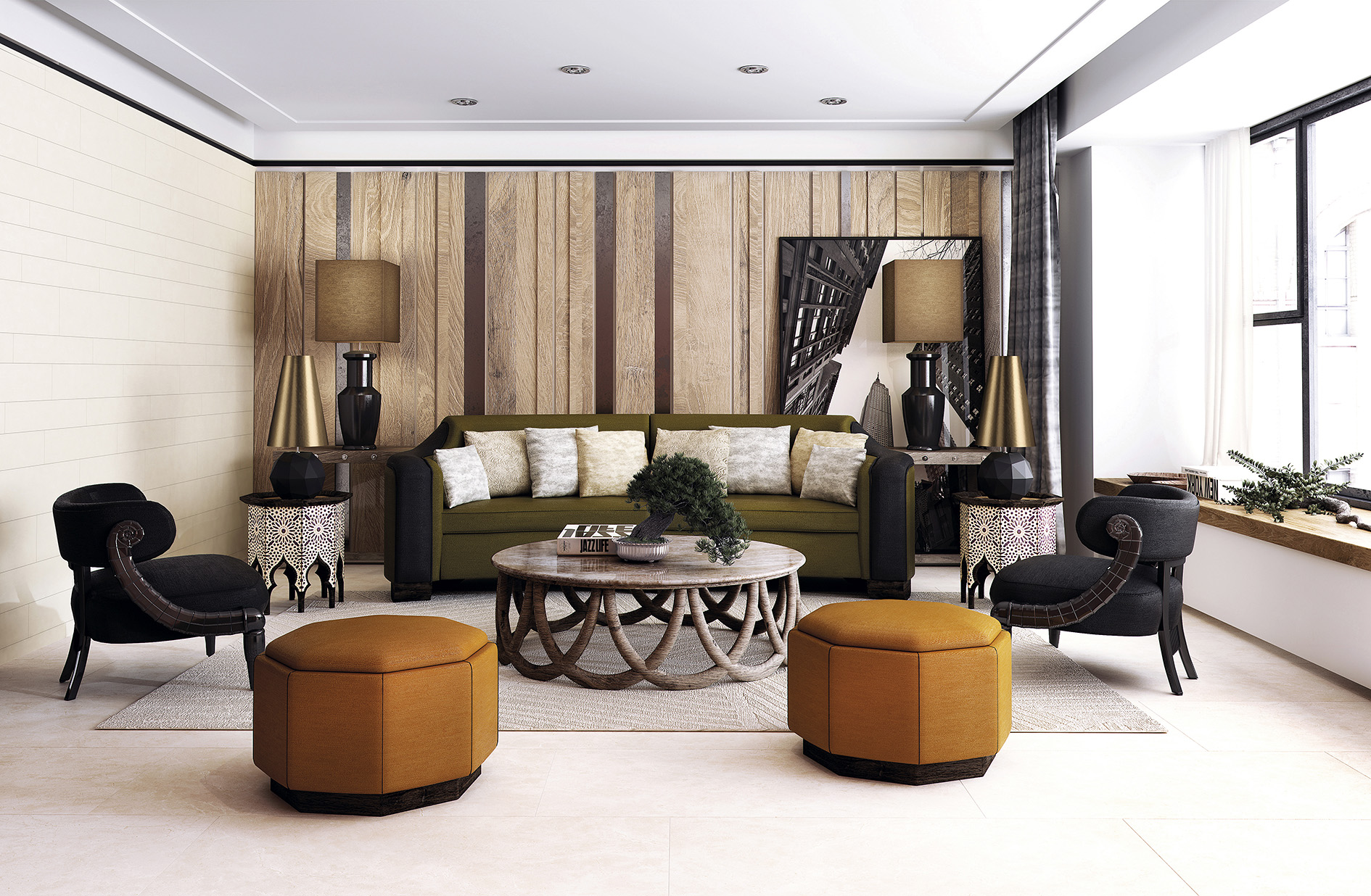 Luxury Living Room Furniture Sets