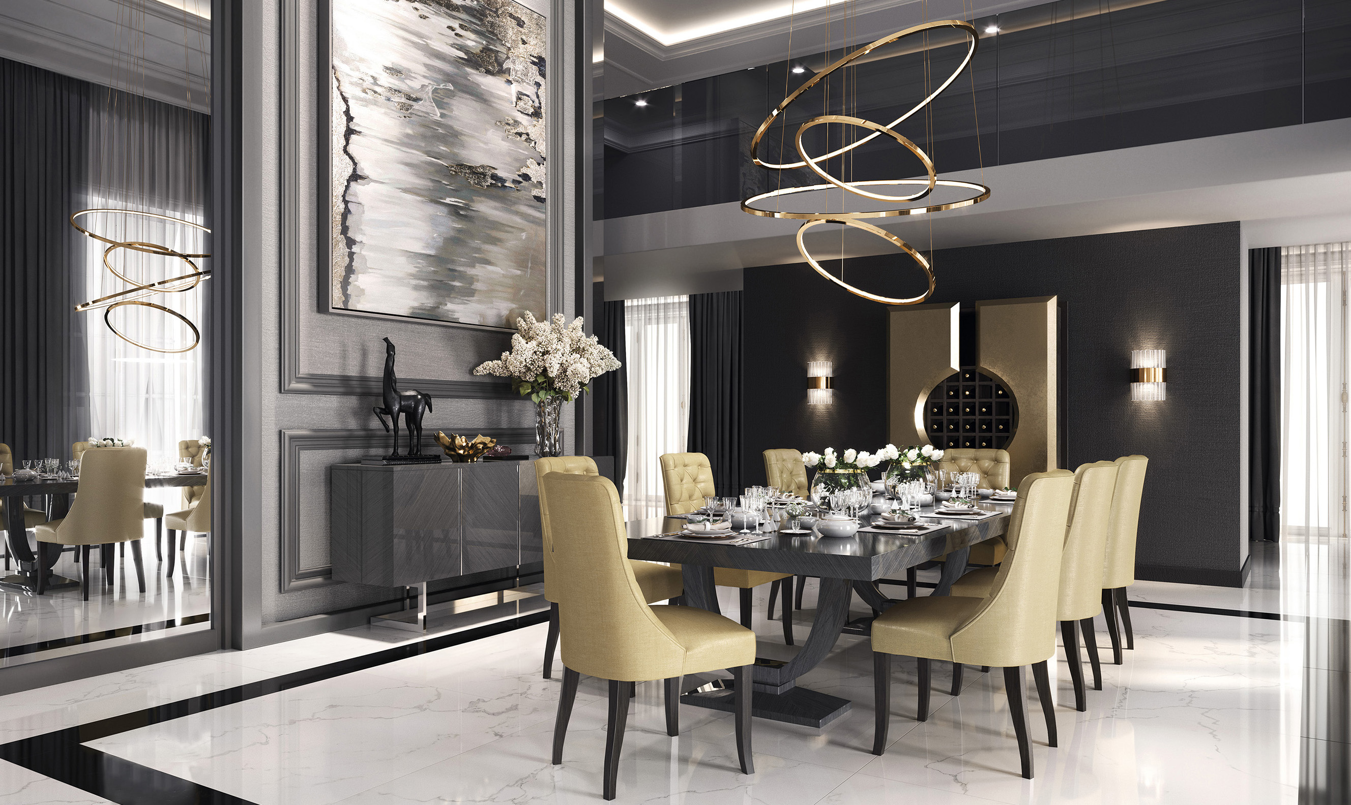 Luxury dining room furniture