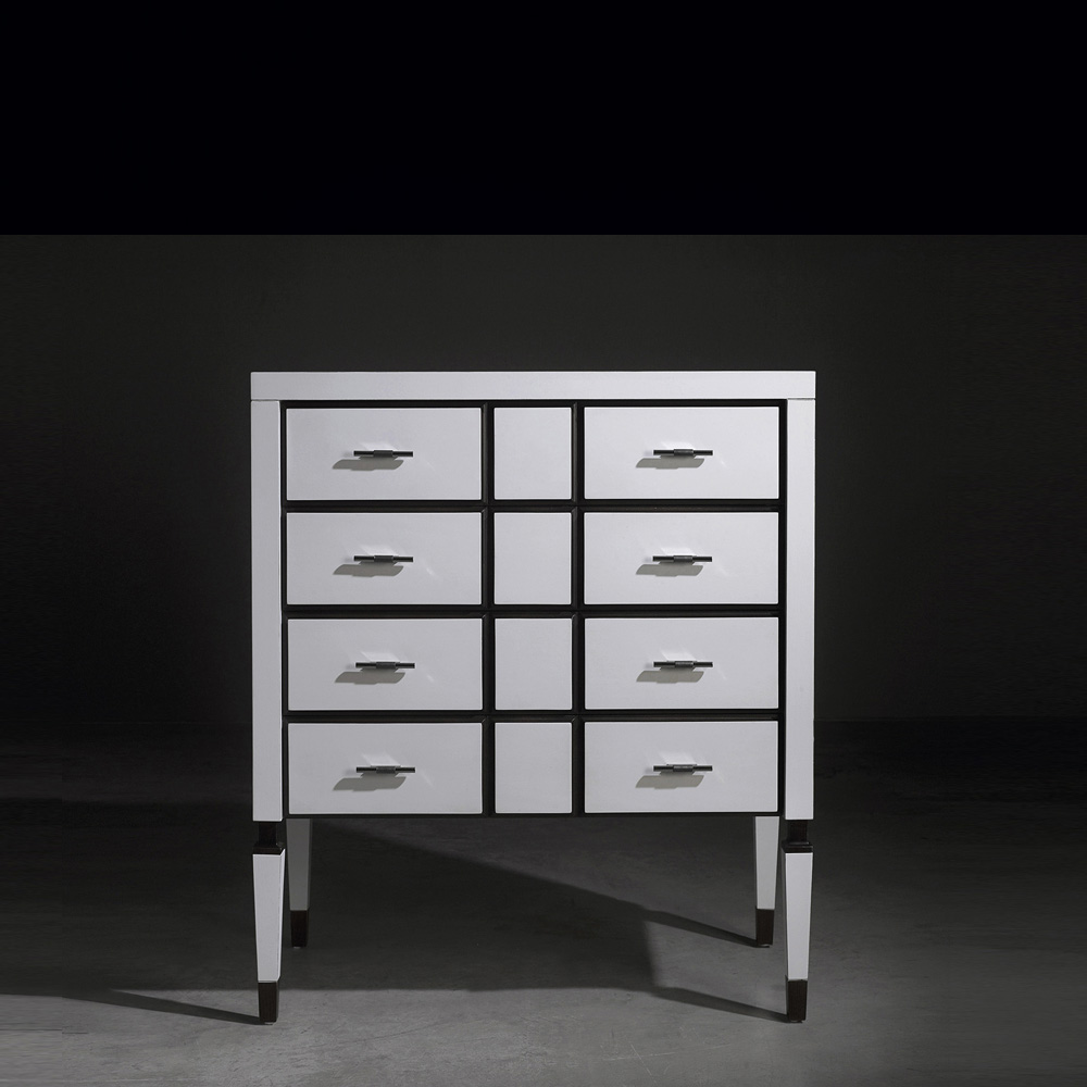 Luxury white Chest of drawers